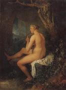 Gerrit Dou Bather Norge oil painting reproduction